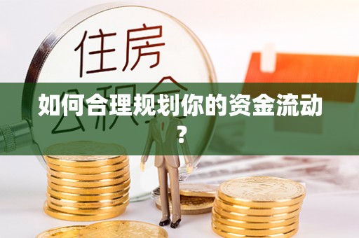 屏东如何合理规划你的资金流动？