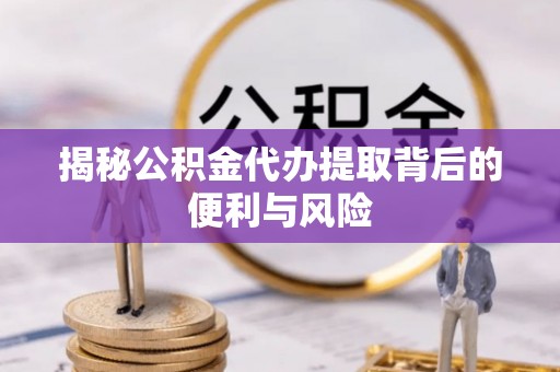 屏东揭秘公积金代办提取背后的便利与风险