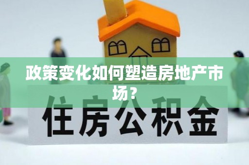 屏东政策变化如何塑造房地产市场？