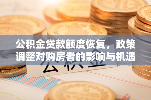屏东公积金贷款额度恢复，政策调整对购房者的影响与机遇