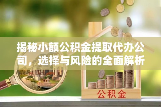 屏东揭秘小额公积金提取代办公司，选择与风险的全面解析