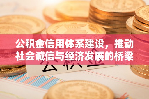 屏东公积金信用体系建设，推动社会诚信与经济发展的桥梁