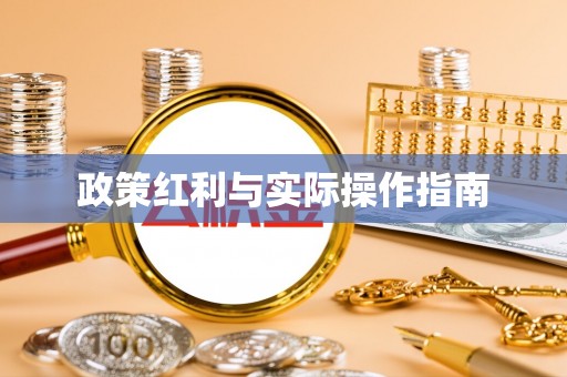 屏东政策红利与实际操作指南
