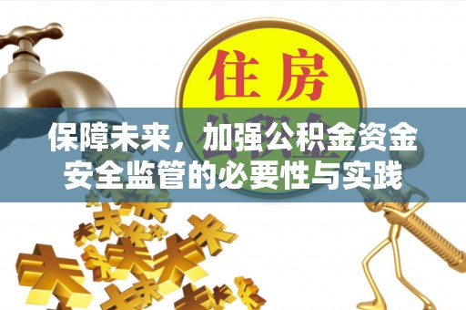 屏东保障未来，加强公积金资金安全监管的必要性与实践