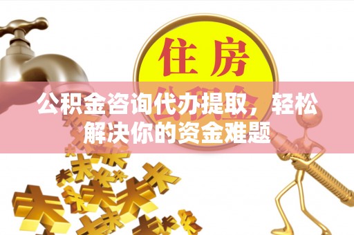 屏东公积金咨询代办提取，轻松解决你的资金难题