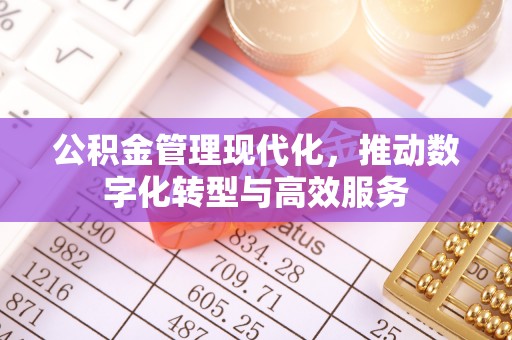 屏东公积金管理现代化，推动数字化转型与高效服务