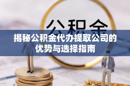 屏东揭秘公积金代办提取公司的优势与选择指南