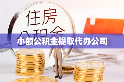 屏东小额公积金提取代办公司