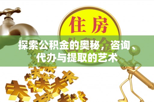 屏东探索公积金的奥秘，咨询、代办与提取的艺术